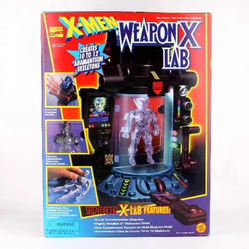 Weapon X Lab - Classic 1996 Marvel Comics X-Men Playset - Toy Biz